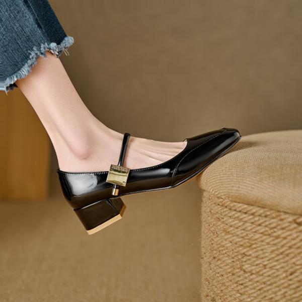 Handcrafted Luxury Leather Women's Shoes: Elegance Redefined(Edlnx9381)