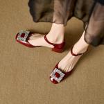 Exquisite Handcrafted Leather Women's Shoes: A Touch of Elegance(Edlnx8965)