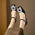 Exquisite Handcrafted Leather Women's Shoes: A Touch of Elegance(Edlnx8965)