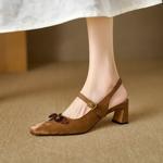 Handcrafted Luxury Leather Women's Shoes: Elegance in Every Detail(Edlnx590)