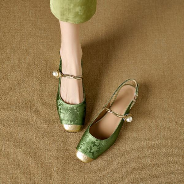 Handcrafted Luxury Leather Women’s Shoes - Elegance Redefined(Edlnx9320)