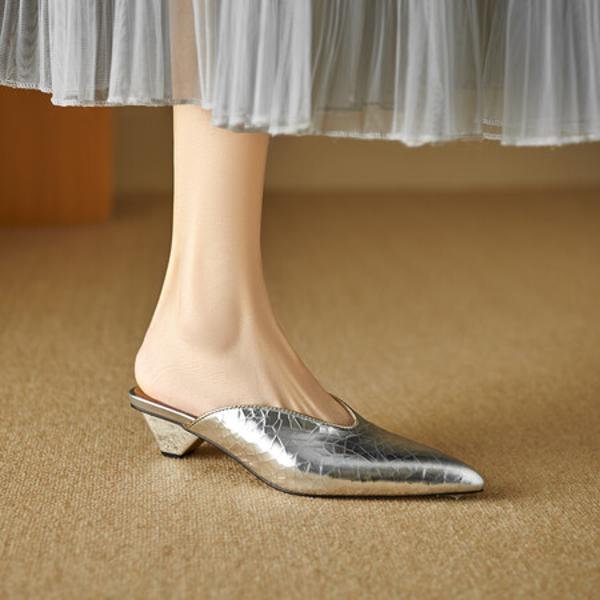 Luxurious Handcrafted Genuine Leather Women's Shoes(Edlnx206)