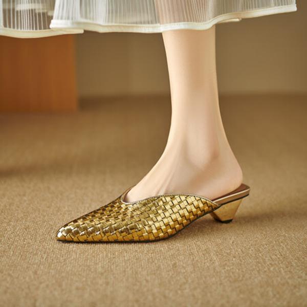 Handcrafted Leather Women’s Shoes: Elegant Luxury & Quality(Edlnx205)