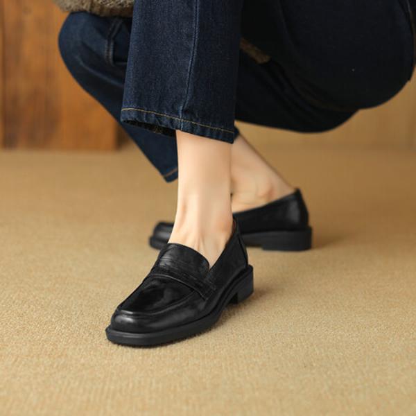 Exquisite Handcrafted Leather Women's Shoes: Luxury & Elegance(EdlnxDL23-13)