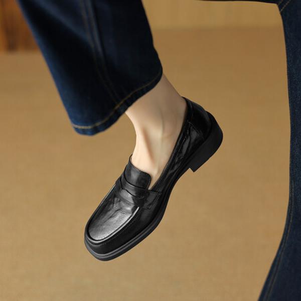 Exquisite Handcrafted Leather Women's Shoes: Luxury & Elegance(EdlnxDL23-13)