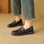 Exquisite Handcrafted Leather Women's Shoes: Luxury & Elegance(EdlnxDL23-13)