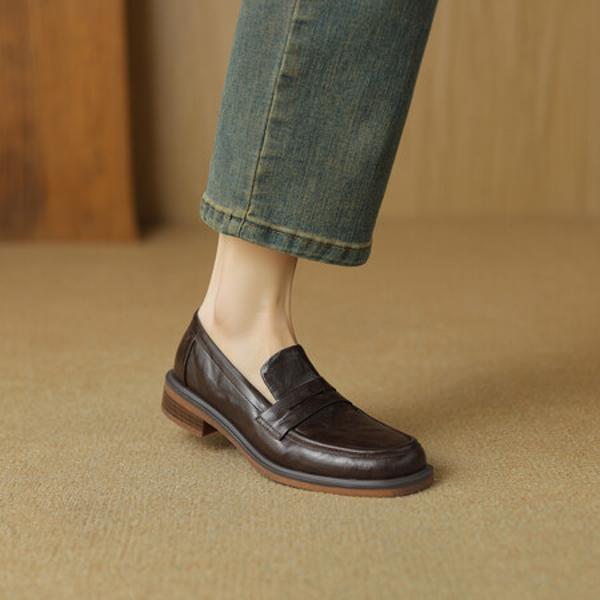 Exquisite Handcrafted Leather Women's Shoes: Luxury & Elegance(EdlnxDL23-13)