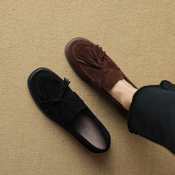 Handcrafted Luxurious Genuine Leather Women's Shoes - Elegance Redefined(EdlnxDL23-8)