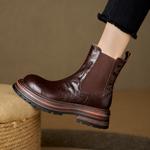 Handcrafted Leather Women's Shoes: Elegance Redefined(Edlnx672)