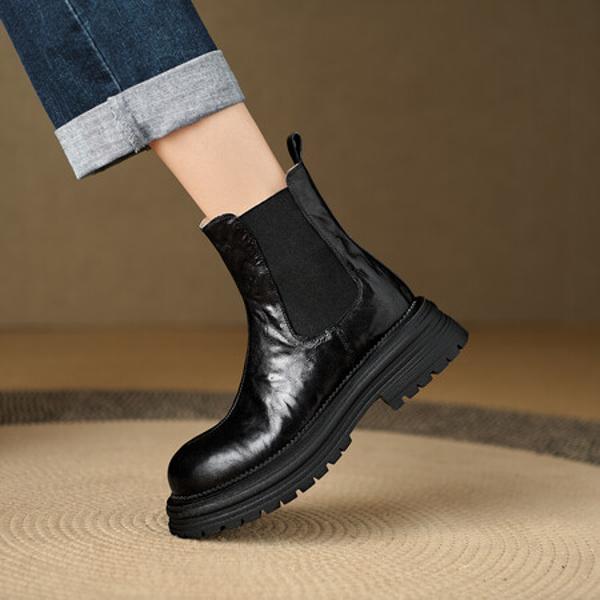 Handcrafted Leather Women's Shoes: Elegance Redefined(Edlnx672)