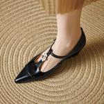 Exquisite Handcrafted Leather Women's Shoes: Elegance Redefined(Edlnx2021)