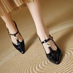 Exquisite Handcrafted Leather Women's Shoes: Elegance Redefined(Edlnx2021)