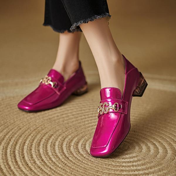Handcrafted Leather Women's Shoes: Luxurious Elegance with Superior Craftsmanship(EdlnxLB3-17)