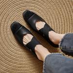 Handcrafted Premium Leather Women's Shoes: Luxury & Elegance(EdlnxD7139)