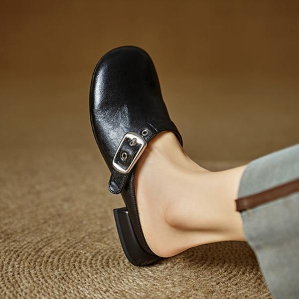 Handcrafted Luxury Leather Women's Shoes with Exquisite Quality(Edlnx502)