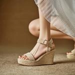 Elegant Handcrafted Leather Women's Shoes for Luxurious Comfort(EdlnxC-6)