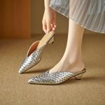 Handcrafted Luxury Leather Shoes for Elegant Women(EdlnxD205)