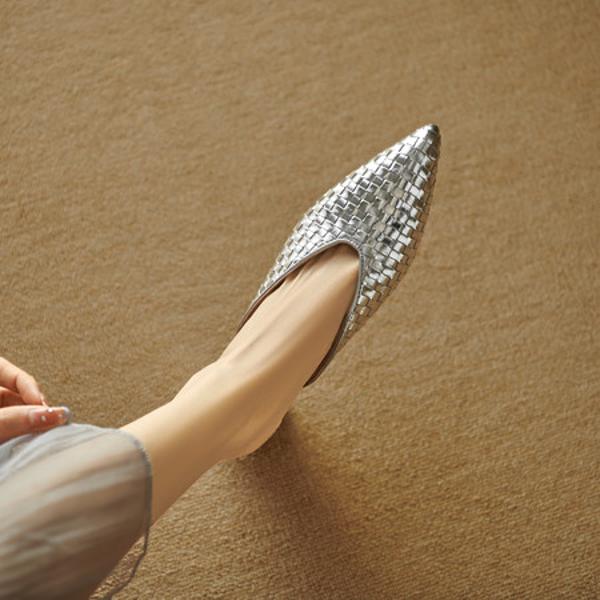 Handcrafted Luxury Leather Shoes for Elegant Women(EdlnxD205)