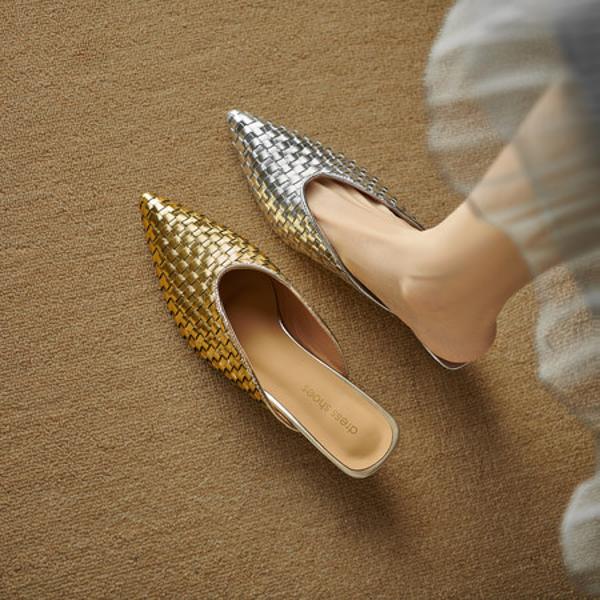 Handcrafted Luxury Leather Shoes for Elegant Women(EdlnxD205)