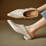 Elegant Handcrafted Genuine Leather Women's Shoes: Luxury Artistry & Timeless Quality(Edlnx207)