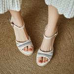 Exquisite Handcrafted Leather Women's Shoes: Luxury & Elegance(EdlnxCC-5)