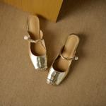 Exquisite Handmade Leather Women's Shoes: Luxury Craftsmanship and Timeless Elegance(EdlnxD-9366)