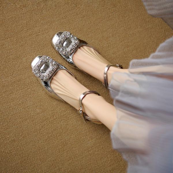 Exquisite Handmade Leather Women's Shoes: Crafted Luxury and Elegance(EdlnxD-9380)