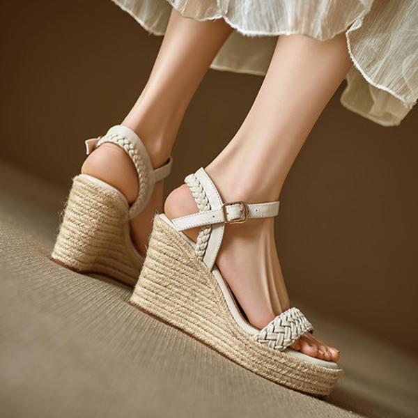 Handcrafted Genuine Leather Women's Shoes - Luxurious Elegance(EdlnxC-9)