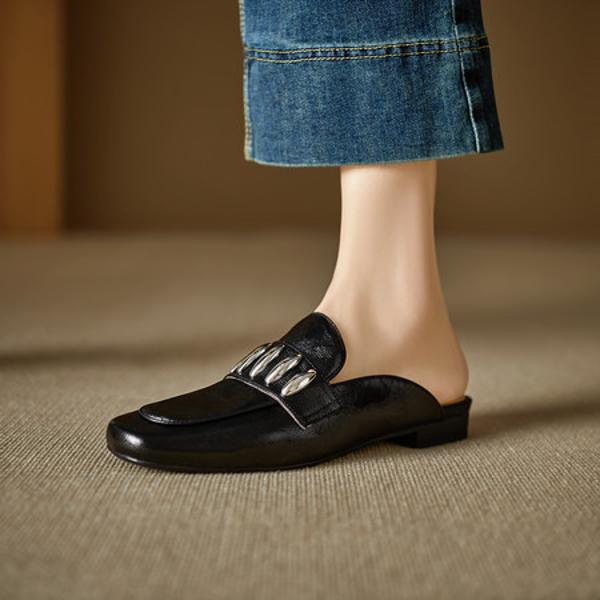 Exquisite Handcrafted Leather Women's Footwear: Luxury & Elegance(Edlnx45810)