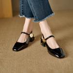 Elegant Handcrafted Genuine Leather Women's Shoes(EdlnxD9388)