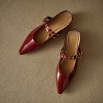 Handcrafted Leather Women's Shoes: A Touch of Luxury & Elegance(Edlnx985)