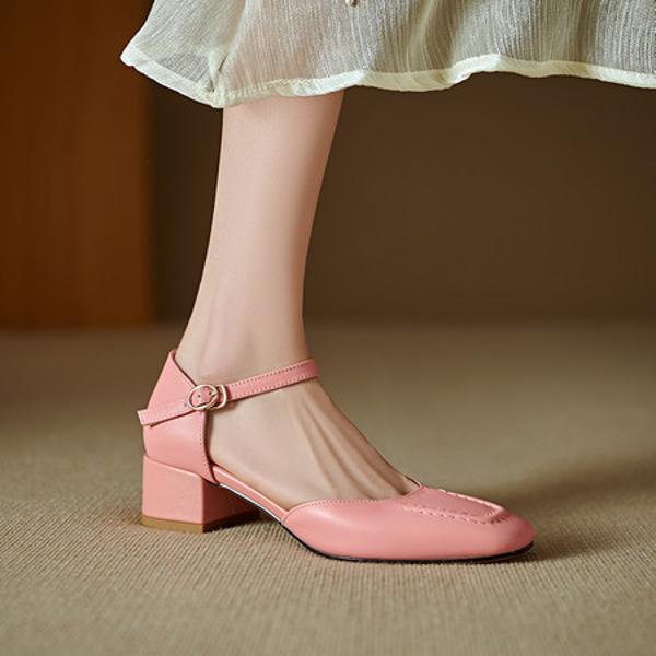 Exquisite Handcrafted Leather Women's Shoes: Luxury and Elegance Redefined(Edlnx9350)