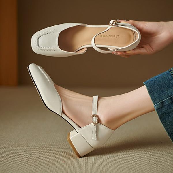 Exquisite Handcrafted Leather Women's Shoes: Luxury and Elegance Redefined(Edlnx9350)