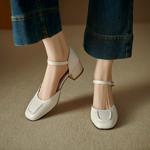 Exquisite Handcrafted Leather Women's Shoes: Luxury and Elegance Redefined(Edlnx9350)