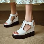 Exquisite Handmade Leather Women's Shoes: Luxury Elegance(Edlnx26359)