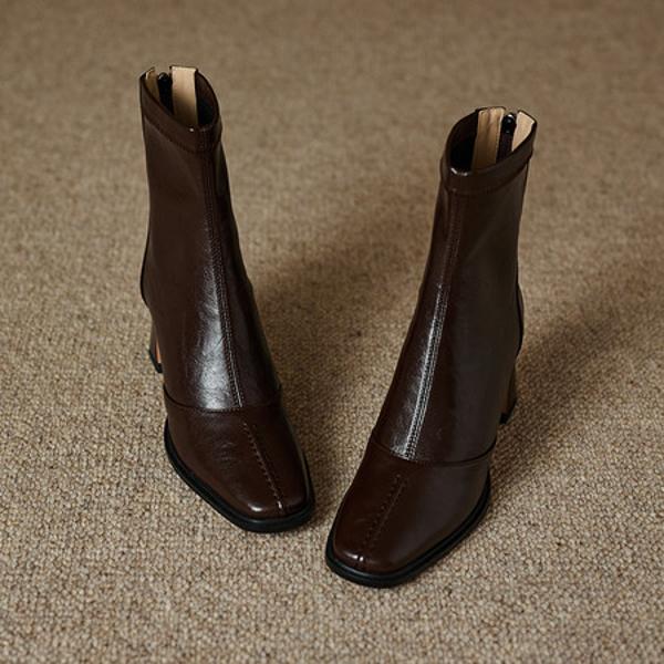 Handcrafted Luxury Leather Women's Shoes: Elegance Redefined(Edlnxk34-1)