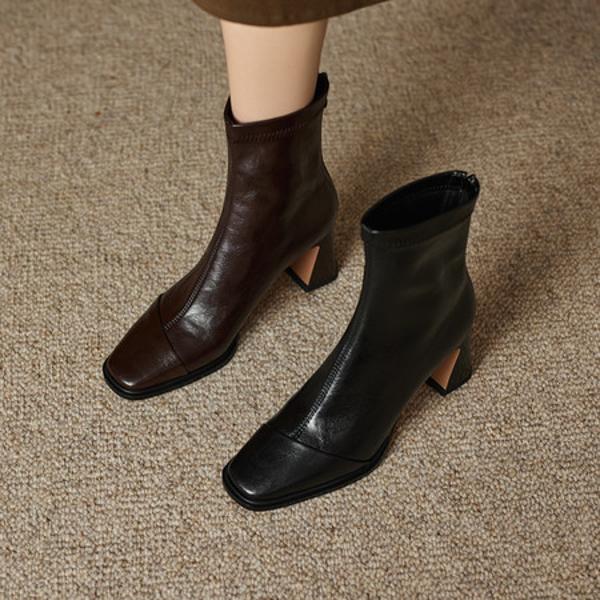 Handcrafted Luxury Leather Women's Shoes - Elegance in Every Stitch(EdlnxK34-2)