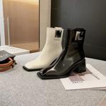 Handcrafted Luxury Leather Women's Shoes – Elegance in Every Stitch(EdmdD5812)