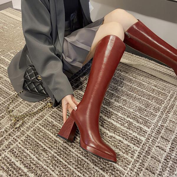 Handcrafted Luxury Leather Women's Shoes: Elegance in Every Stitch(EdmdD5867)