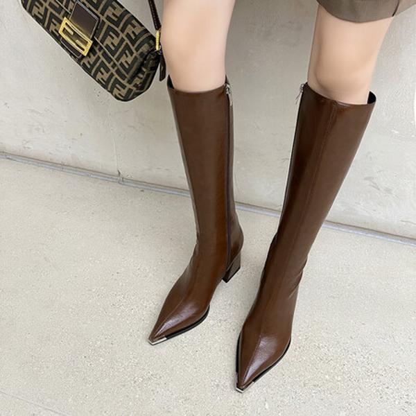 Handcrafted Luxury Leather Shoes for Elegant Women(EdmdA6006)