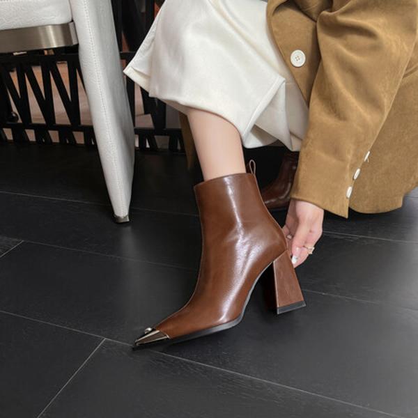 Handcrafted Luxury Leather Women's Shoes: Exquisite Craftsmanship & Elegance(EdmdA6008)