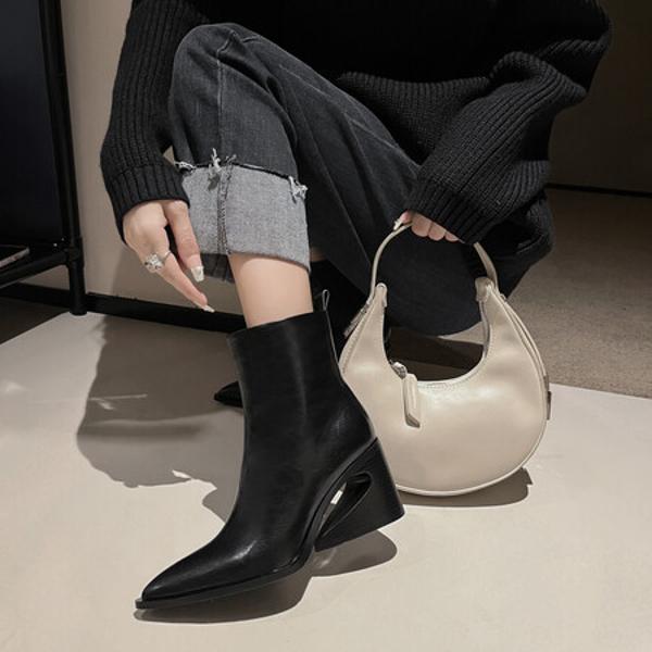 Handcrafted Luxury Leather Women's Shoes(EdmdA6013)