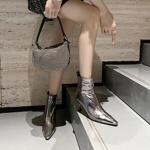 Elegant Handcrafted Leather Women’s Shoes, Luxurious Quality(EdmdA6023)