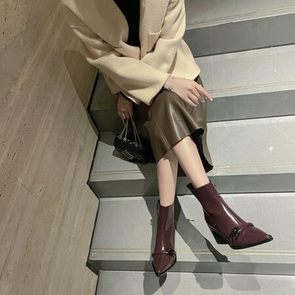 Elegant Handcrafted Leather Women's Shoes: Luxury Craftsmanship Redefined(EdmdA6073)