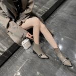 Elegant Handcrafted Leather Women's Shoes: Luxury Craftsmanship Redefined(EdmdA6073)