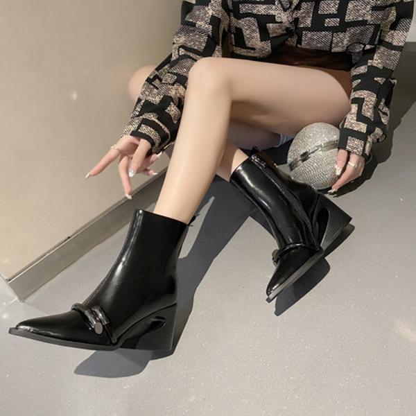 Elegant Handcrafted Leather Women's Shoes: Luxury Craftsmanship Redefined(EdmdA6073)