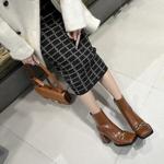 Luxury Leather Handmade Women’s Shoes – Elegance Redefined(EdmdA6151)