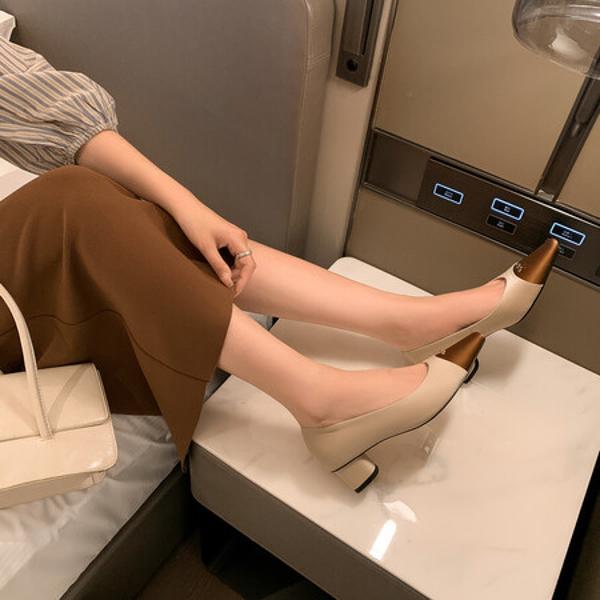 Exquisite Handcrafted Leather Women’s Shoes: Elegance Redefined(EdmdA6225)