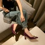 Handcrafted Luxury Leather Women's Shoes: Elegant Craftsmanship & Premium Quality(EdmdA6217)