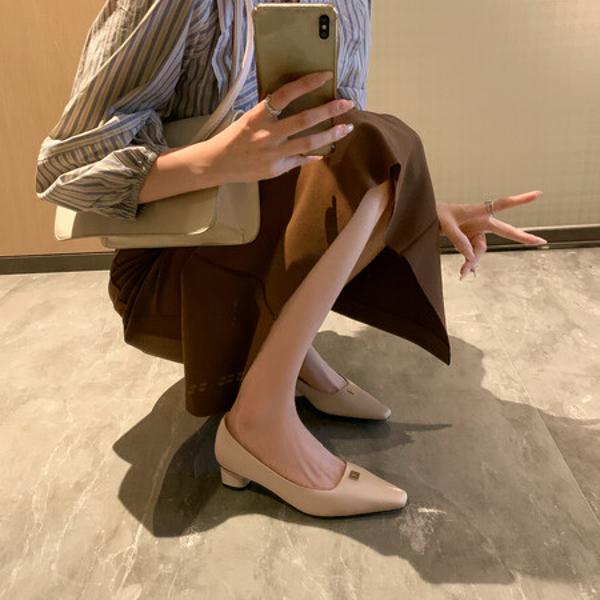 Handcrafted Luxury Leather Women's Shoes - Elegant Quality(EdmdA6218)